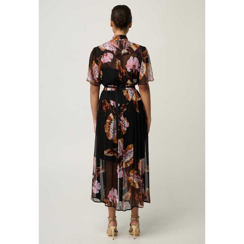 OnceWas Ceres Sheer Chiffon Dress image number 1
